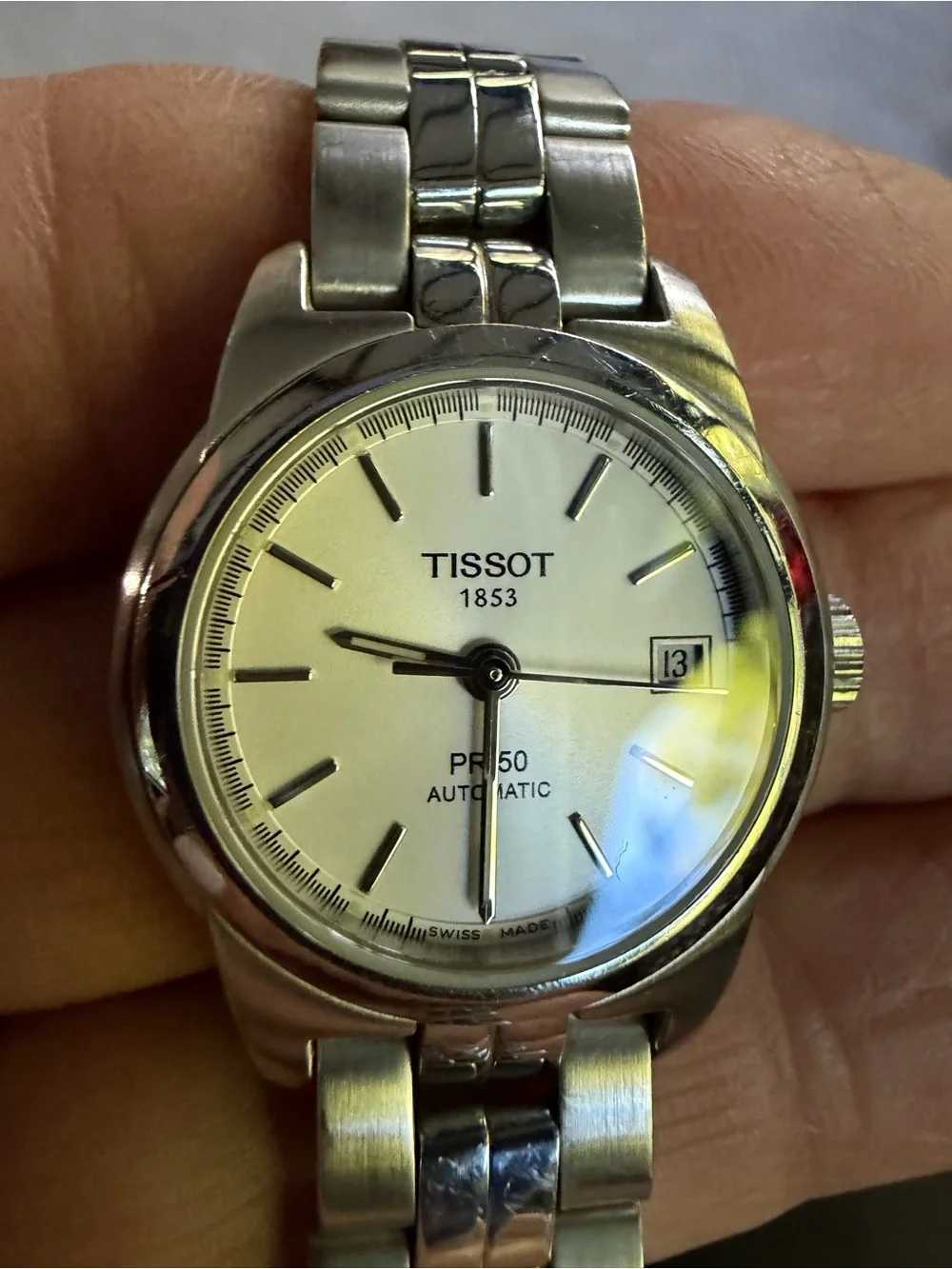 Tissot PR 50 Automatic Stainless Steel Watch - Silver
